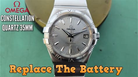 fix omega watch|omega constellation watch battery replacement.